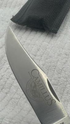 Camillus New York USA Vintage 896 Promaster 3 Blade Triple Lock Back Knife (55)