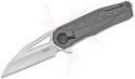 Columbia River CRKT 5040 Dew Hara Raikiri Flipper 3.759" Satin Plain Blade Field Strip-nEW IN bOX