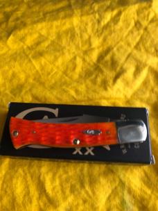 Case Tequila Sunrise Bone Crandall Jig Axe Handle 