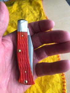 Case Tequila Sunrise Bone Crandall Jig Axe Handle 