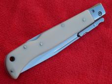 New 11" Italian Roma Swinguard Switchblade knife Faux Ivory handles I
