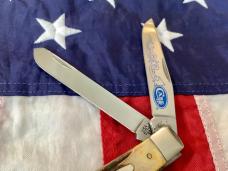 2006? Case xx (Mdl# 5254 SS) Trapper w/ Great Stag Handles. NOS Minty