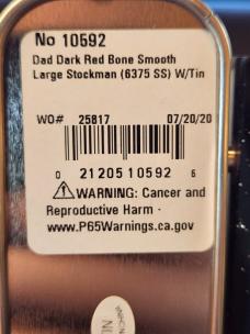 2020 Case Father's Day 'One Tough Dad' 6375 large stockman