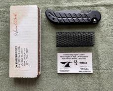 Original Charles Ochs Military Seal Black Knife Automatic Lot Of 3 Mint