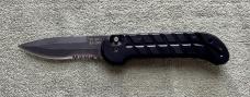 Original Charles Ochs Military Seal Black Knife Automatic Lot Of 3 Mint