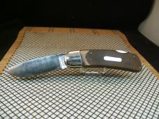 SCHRADE OLD TIMER 51OT "BIG TIMER" VINTAGE U.S.A. CARBON STEEL LOCK BACK POCKET KNIFE WITH SHEATH