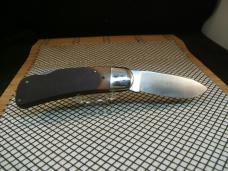 SCHRADE OLD TIMER 51OT "BIG TIMER" VINTAGE U.S.A. CARBON STEEL LOCK BACK POCKET KNIFE WITH SHEATH