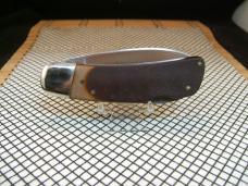 SCHRADE OLD TIMER 51OT "BIG TIMER" VINTAGE U.S.A. CARBON STEEL LOCK BACK POCKET KNIFE WITH SHEATH