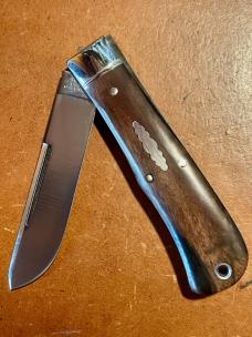 Great Eastern Cutlery 734112T Northfield Scout Trapper barehead with Spey Blade and Ebony Covers