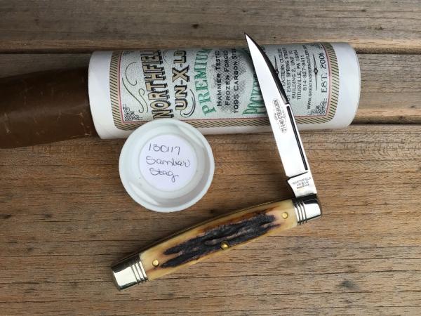 Great Eastern Cutlery 130117 Northfield Whip Sambar Stag 1 of 112 Gorgeous! Great Eastern Cutlery 130117 Northfield Whip Sambar Stag 1 of 112 Gorgeous!