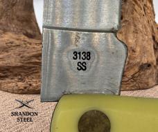 Case XX USA 3138 Large Yellow Sodbuster Folding Pocket Knife Vintage 1989 (17)