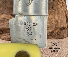 Case XX USA 3138 Large Yellow Sodbuster Folding Pocket Knife Vintage 1989 (17)
