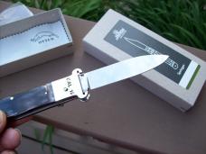 Hubertus Knife Shellpuller Patronenzieher Solingen Germany Brazilian Horn Large Size 11 UNUSED NIB.