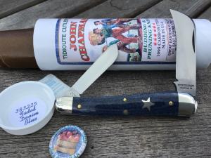 Great Eastern Cutlery #38 John Chapman 383225 Faded Denim Blue Dallas Cowboys!