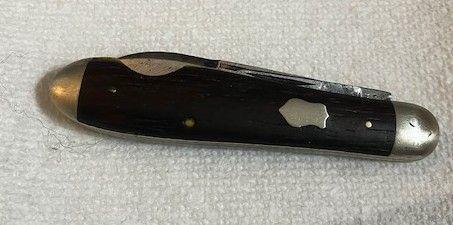 OLD ULSTER KNIFE CO. 1876 EASY OPEN 2 BLADE USED OLD ULSTER KNIFE CO. 1876 EASY OPEN 2 BLADE USED