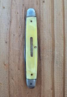 3" Vintage H. Dorwal 2-Blade Knife, Solingen, Celluloid Handles