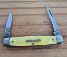 3" Vintage H. Dorwal 2-Blade Knife, Solingen, Celluloid Handles