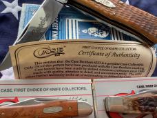 1990s Case Classic, 2 Case xx Stockman Brown Bone, 2 Peanuts, GunStock Glitter