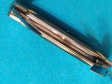 VINTAGE GREEN CAMILLUS REMINGTON 9501 UMC USA  STOCKMAN FOLDING JACK PEN POCKET KNIFE KNIVES OLD