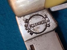 VINTAGE GREEN CAMILLUS REMINGTON 9501 UMC USA  STOCKMAN FOLDING JACK PEN POCKET KNIFE KNIVES OLD