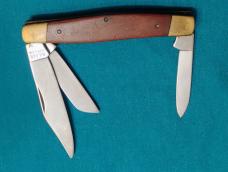 VINTAGE KABAR KA-BAR 1109 USA STOCKMAN FOLDING PEN JACK POCKET KNIFE KNIVES OLD