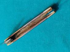 VINTAGE KABAR KA-BAR 1109 USA STOCKMAN FOLDING PEN JACK POCKET KNIFE KNIVES OLD