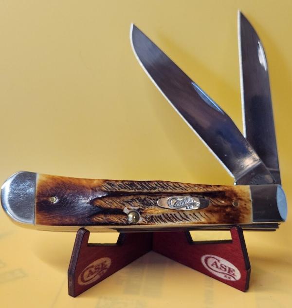 2026 NIB Case Bone Stag Trapper with a Wharncliffe secondary 2026 NIB Case Bone Stag Trapper with a Wharncliffe secondary