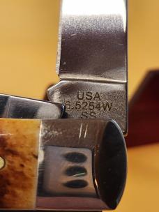 2026 NIB Case Bone Stag Trapper with a Wharncliffe secondary 