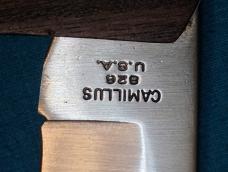VINTAGE CAMILLUS 826 SILVER SWORD USA CANOE FOLDING JACK PEN POCKET KNIFE KNIVES OLD