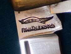 VINTAGE PARKER IMAI JAPAN GUNSTOCK TRAPPER BONE JACK POCKET PICK KNIFE KNIVES OLD
