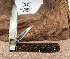 Rick A Herder Vintage Antique 2 Blade Jack Pocket Knife Made in Germany (4)