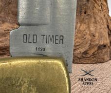 Schrade Old Timer 6OTW Golden Bear 8.7in Traditional Lockback Folding Knife (7)