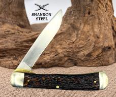 Western USA S-693 C Jigged Delrin Liner Lock Pocket Knife 1979 Jigged Delrin (8)