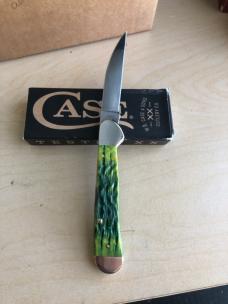 Case Green Apple Bone Peach Seed Jig CoppperLock