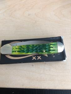 Case Green Apple Bone Peach Seed Jig CoppperLock