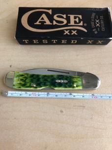 Case Green Apple Bone Peach Seed Jig CoppperLock