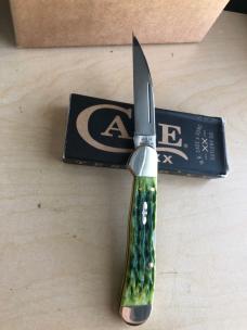 Case Green Apple Bone Peach Seed Jig CoppperLock