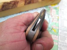 VTG 1978 QUEEN STEEL USA Single Blade Barlow Knife - Wicked Snap!!
