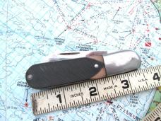 VTG 1978 QUEEN STEEL USA Single Blade Barlow Knife - Wicked Snap!!