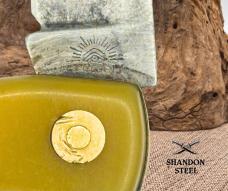 GERMAN EYE BRAND CARL SCHLIEPER YELLOW GERMAN SODBUSTER CARBON POCKET KNIFE (11)