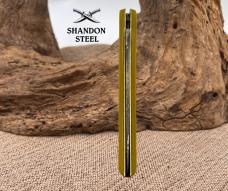 GERMAN EYE BRAND CARL SCHLIEPER YELLOW GERMAN SODBUSTER CARBON POCKET KNIFE (11)