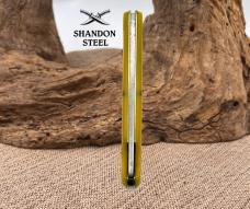 GERMAN EYE BRAND CARL SCHLIEPER YELLOW GERMAN SODBUSTER CARBON POCKET KNIFE (11)