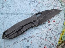 Columbia River Knife & Tool CRKT Huge Wharncliffe Blade Framelock Knife HERON 2440