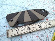 Columbia River Knife & Tool CRKT Huge Wharncliffe Blade Framelock Knife HERON 2440