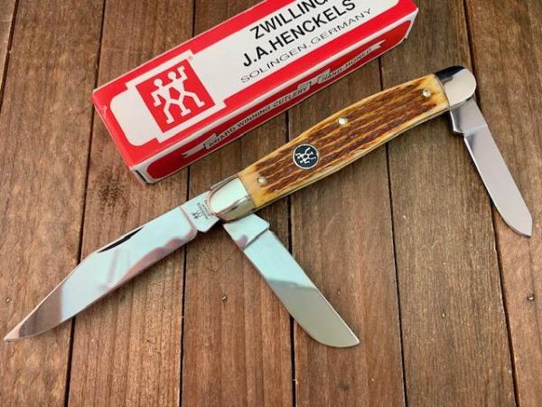 Henckels by Boker Stockman Jigged Fossilized Mammoth Ivory Henckels by Boker Stockman Jigged Fossilized Mammoth Ivory