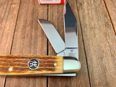 Henckels by Boker Stockman Jigged Fossilized Mammoth Ivory