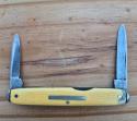 2 3/4" Vintage A.W. Wadsworth & Son2-Blade Pocket Knife, Germany, Celluloid Handles