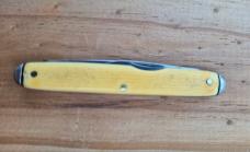 2 3/4" Vintage A.W. Wadsworth & Son2-Blade Pocket Knife, Germany, Celluloid Handles