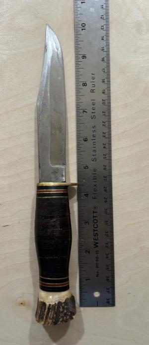 Leppington Cutlass Sheffield sheath knife