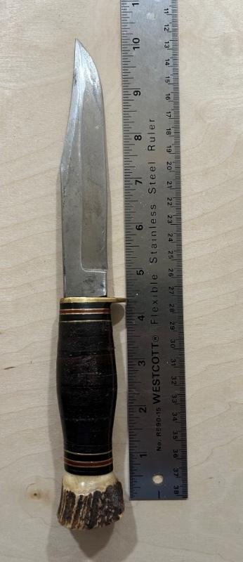 Leppington Cutlass Sheffield sheath knife Leppington Cutlass Sheffield sheath knife